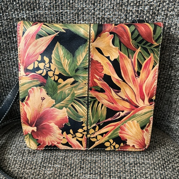 Patricia Nash Floral Crossbody Purse - Picture 2 of 12